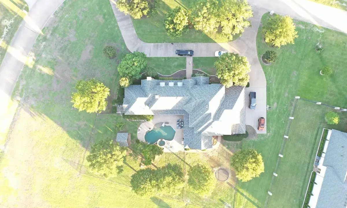 New shingle roof installation on a home in Luzerne